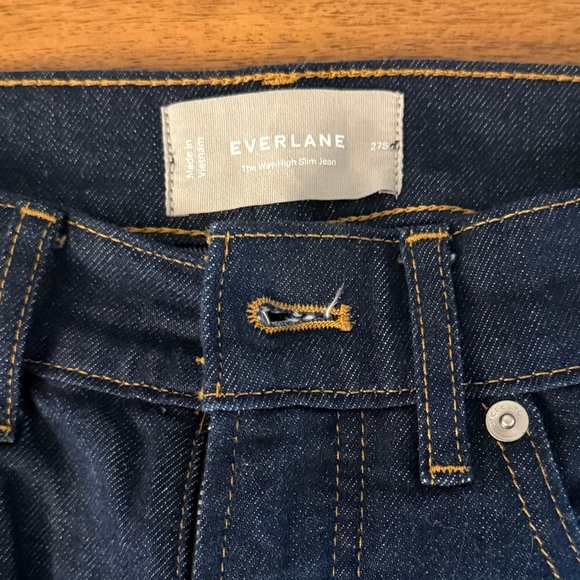 Everlane The Way-High Slim Jean Size 27S - Picture 3 of 6